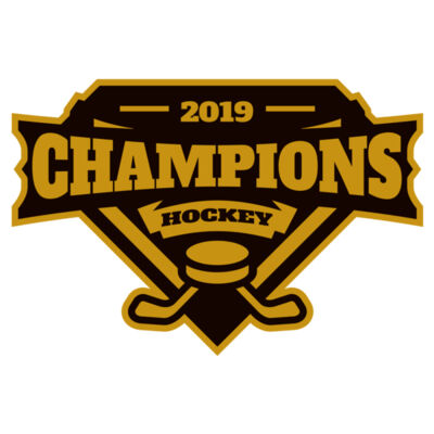 Champions Hockey logo template Thumbnail