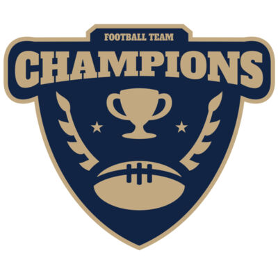 Champions Football Team logo template Thumbnail