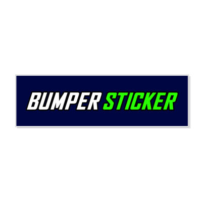 Bumper Sticker 3x10 Thumbnail