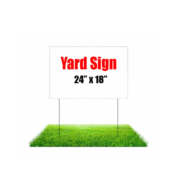 18"x24" Yard Sign Thumbnail