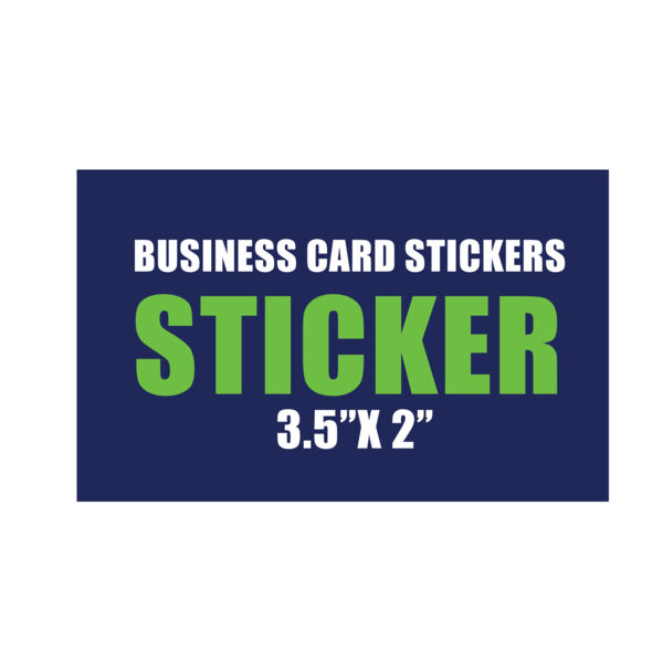 Sticker Business Card Thumbnail
