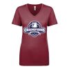 Next Level Apparel 1540 - Ladies' Ideal V-Neck Thumbnail