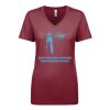 Next Level Apparel 1540 - Ladies' Ideal V-Neck Thumbnail