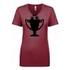 Next Level Apparel 1540 - Ladies' Ideal V-Neck Thumbnail