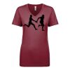 Next Level Apparel 1540 - Ladies' Ideal V-Neck Thumbnail