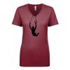 Next Level Apparel 1540 - Ladies' Ideal V-Neck Thumbnail