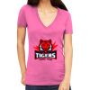 Tultex 214 - Ladies' Slim Fit Fine Jersey V-Neck Thumbnail
