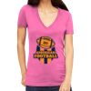 Tultex 214 - Ladies' Slim Fit Fine Jersey V-Neck Thumbnail