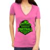 Tultex 214 - Ladies' Slim Fit Fine Jersey V-Neck Thumbnail