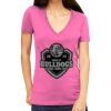 Tultex 214 - Ladies' Slim Fit Fine Jersey V-Neck Thumbnail