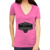 Tultex 214 - Ladies' Slim Fit Fine Jersey V-Neck Thumbnail