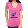 Tultex 214 - Ladies' Slim Fit Fine Jersey V-Neck Thumbnail
