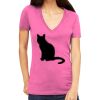Tultex 214 - Ladies' Slim Fit Fine Jersey V-Neck Thumbnail