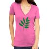 Tultex 214 - Ladies' Slim Fit Fine Jersey V-Neck Thumbnail
