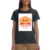 Gildan 100% Cotton Ladies T-Shirt Thumbnail