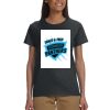 Gildan 100% Cotton Ladies T-Shirt Thumbnail