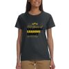 Gildan 100% Cotton Ladies T-Shirt Thumbnail