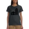 Gildan 100% Cotton Ladies T-Shirt Thumbnail