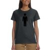Gildan 100% Cotton Ladies T-Shirt Thumbnail